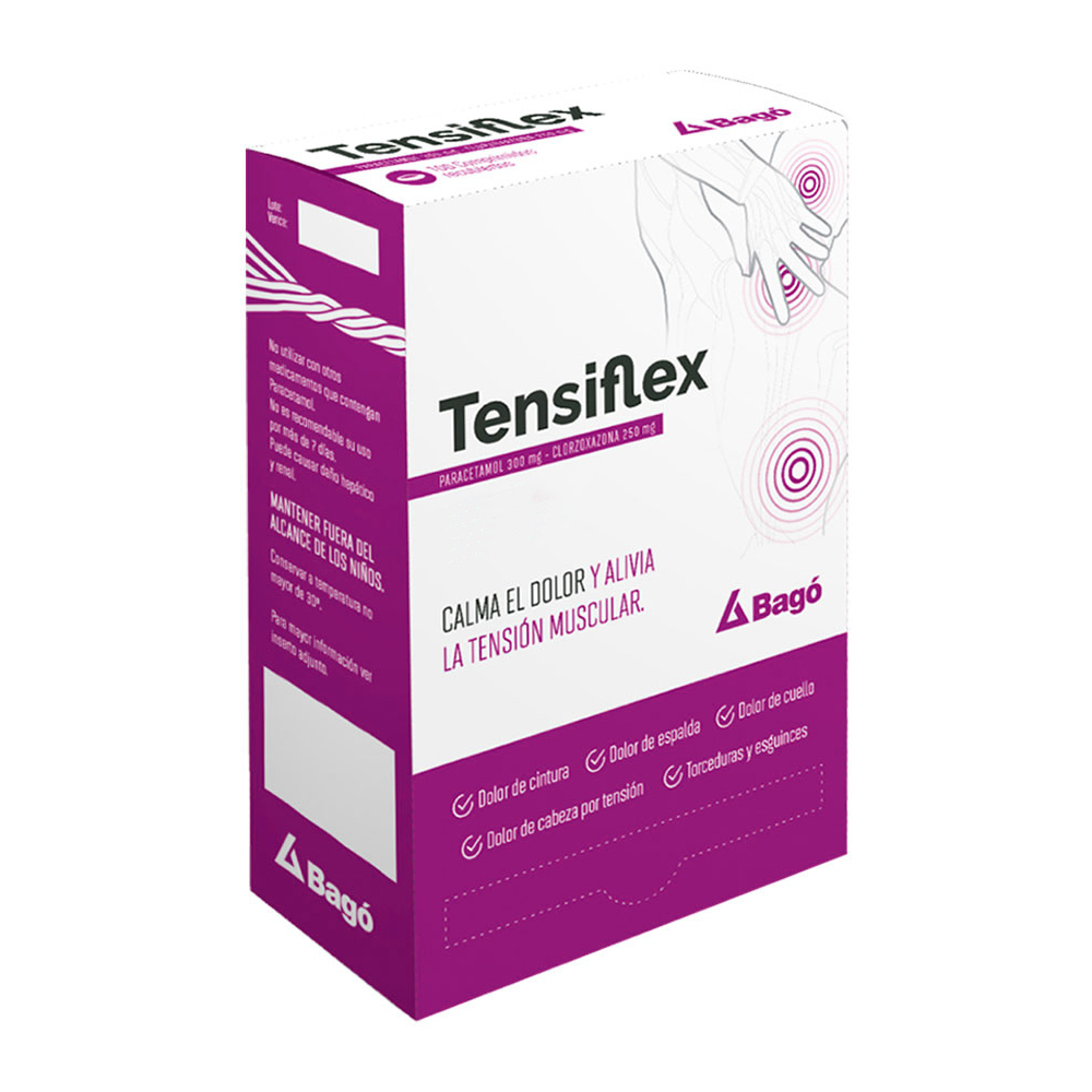 Tensiflex 300 mg + 250 mg x 10 Comprimidos